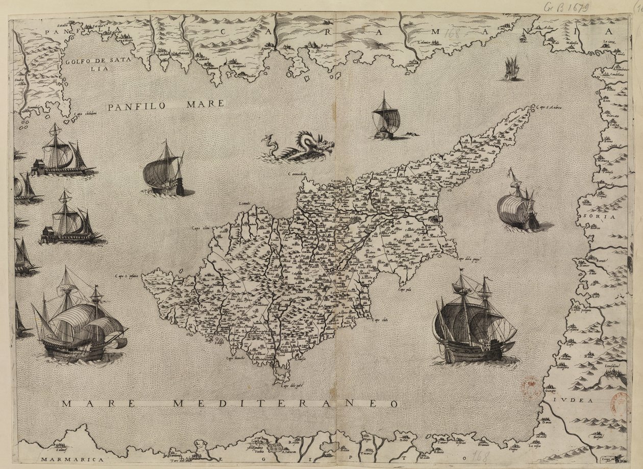 Island of Cyprus by Giacomo Franco