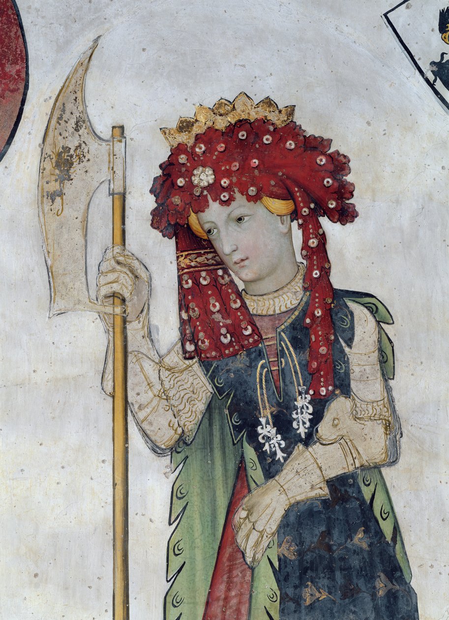 The Nine Worthies and the Nine Worthy Women (detail) by Giacomo Jaquerio
