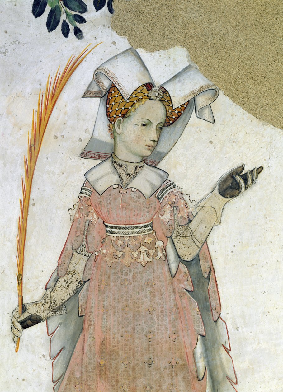 The Nine Worthies and the Nine Worthy Women (detail) by Giacomo Jaquerio