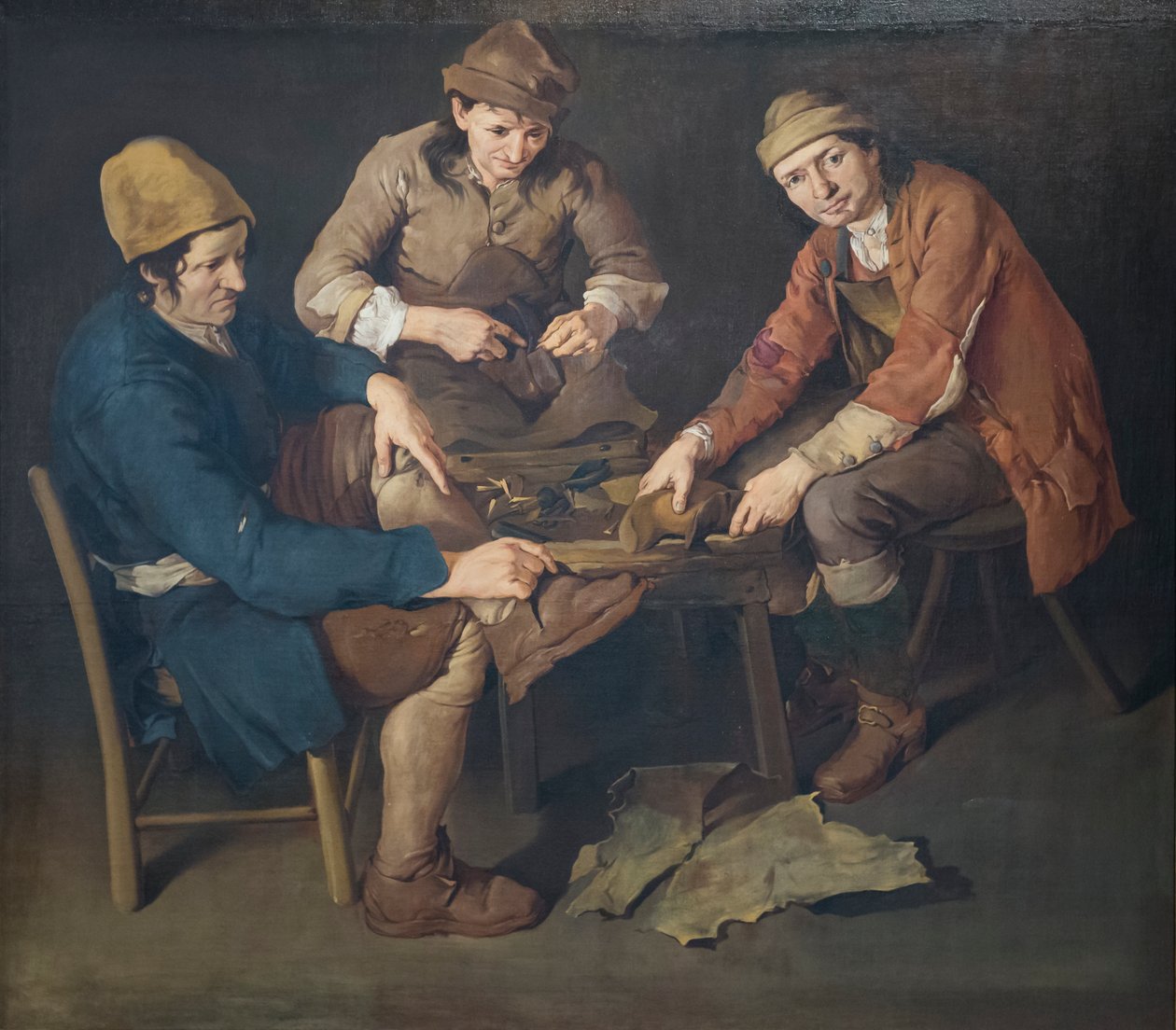 The cobblers by Giacomo (1698 1767) Ceruti
