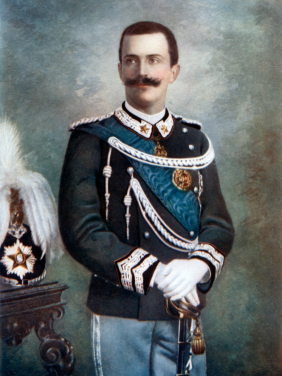 Victor Emmanuel III, King of Italy by Giacomo Brogi