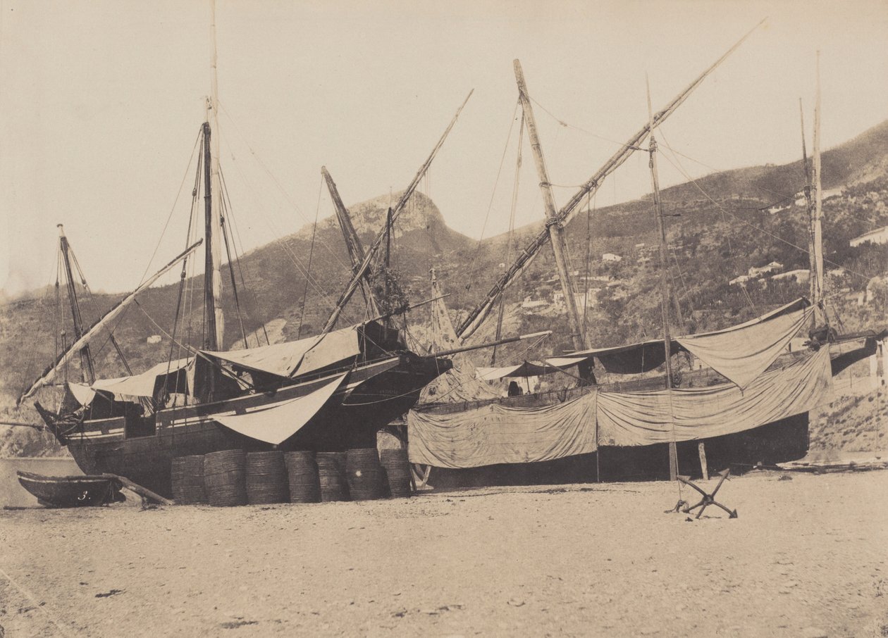 Salerno, 1855 by Giacomo Caneva
