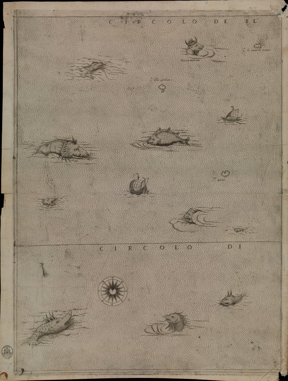 Map of Africa by Giacomo Gastaldi