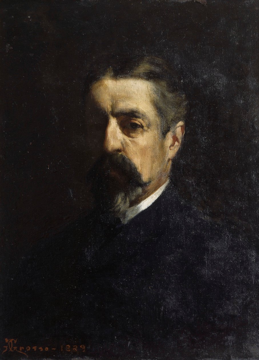 Portrait of Count Marcello Panissera di Veglio by Giacomo Grosso