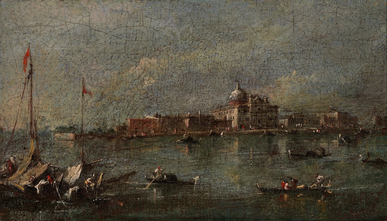 Venetian Scene by Giacomo Guardi