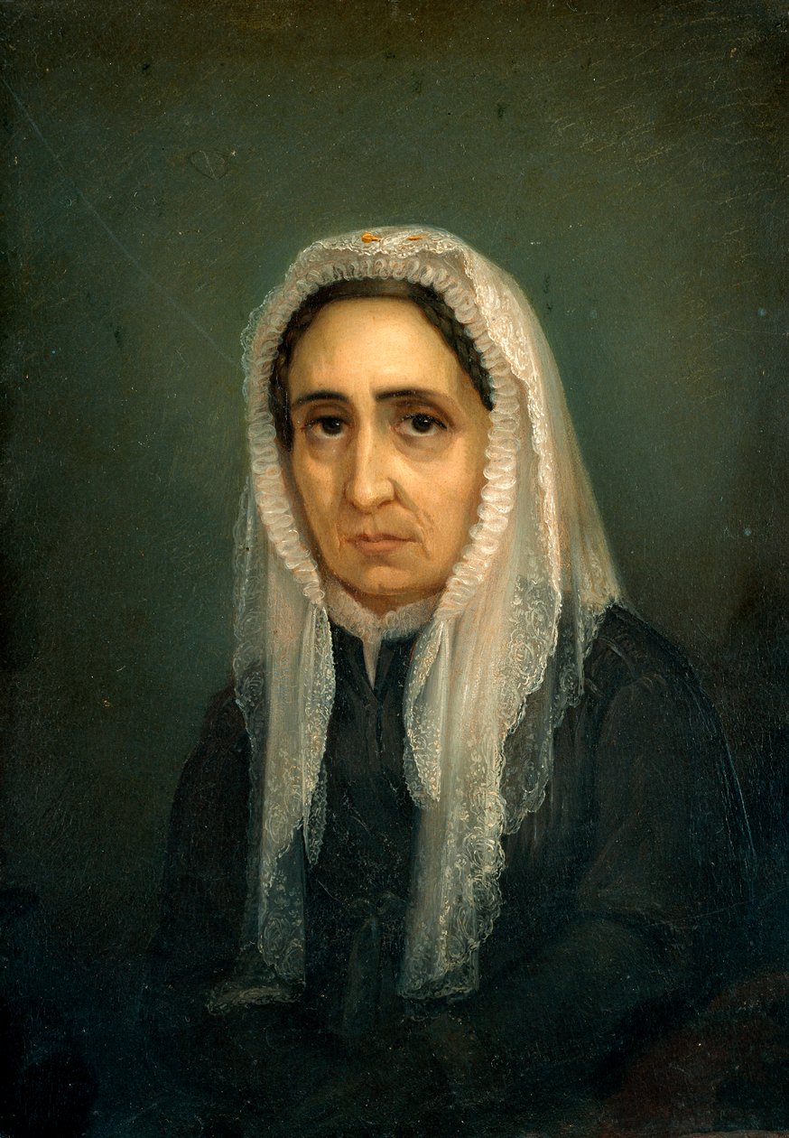 Portrait of Maria Mazzini by Giacomo Ulisse Borzino