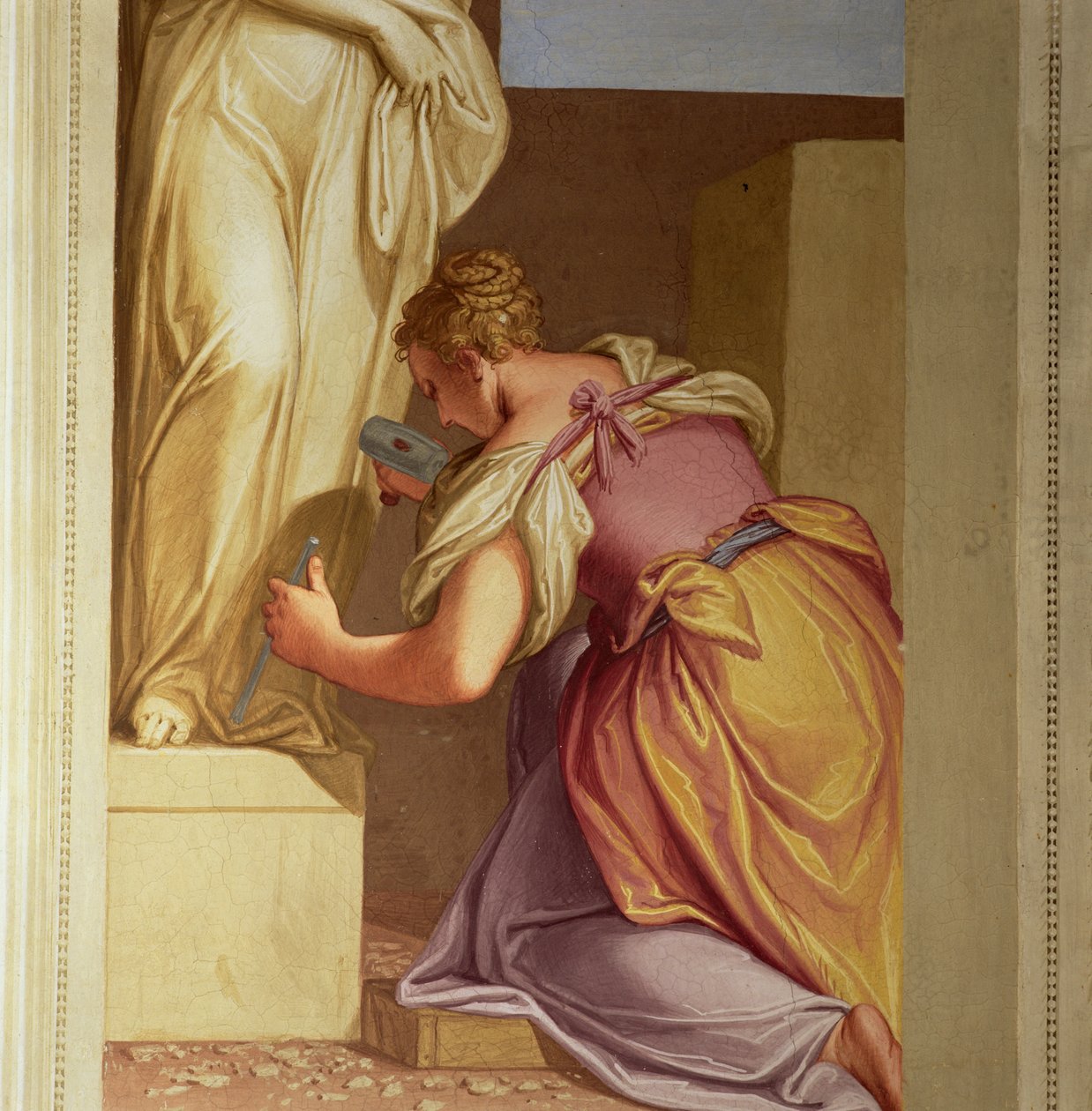 The Sculpture by Giambattista 1526 78 Zelotti