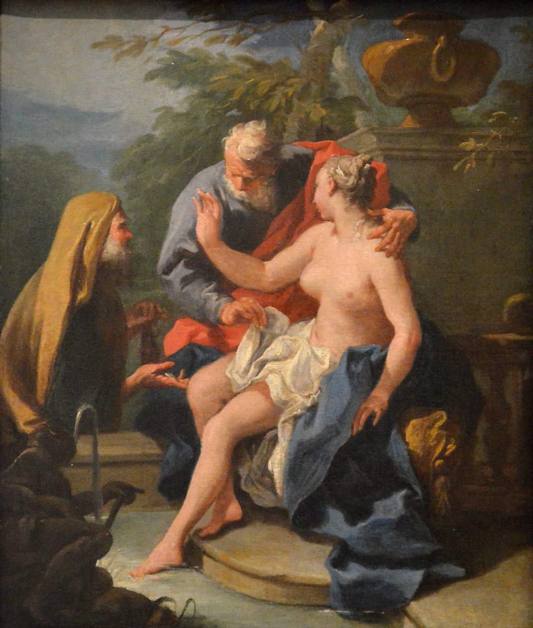 Susanna and the Elders by Giambattista Pittoni