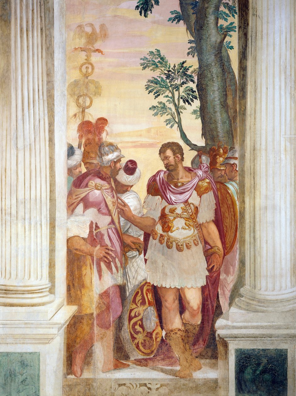 Masinissa Arrives Unexpected by Giambattista Zelotti