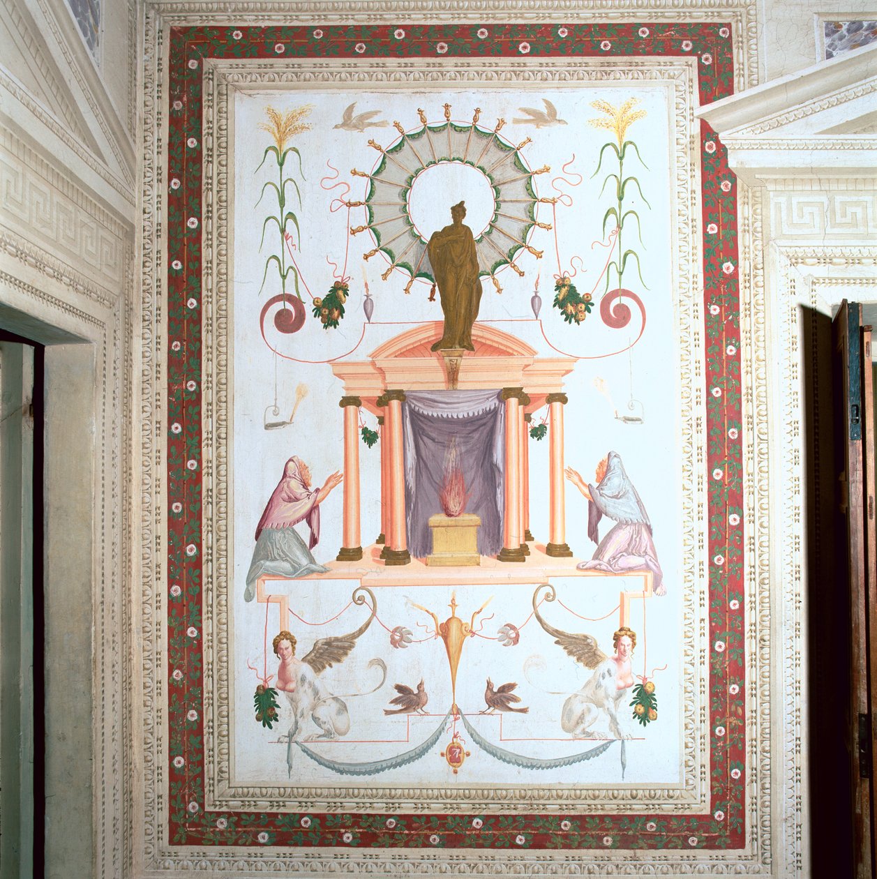 Small Room of the Grotesque by Giambattista 1526 78 Zelotti