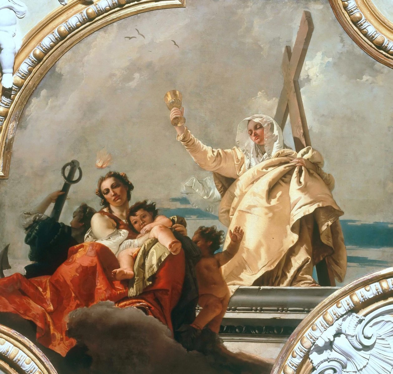 Faith, Hope and Charity by Giambattista Tiepolo
