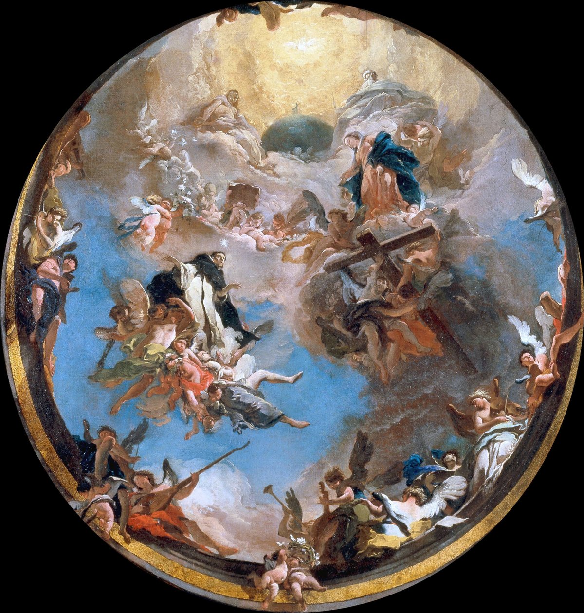 The Glory of Saint Dominic by Giambattista Tiepolo