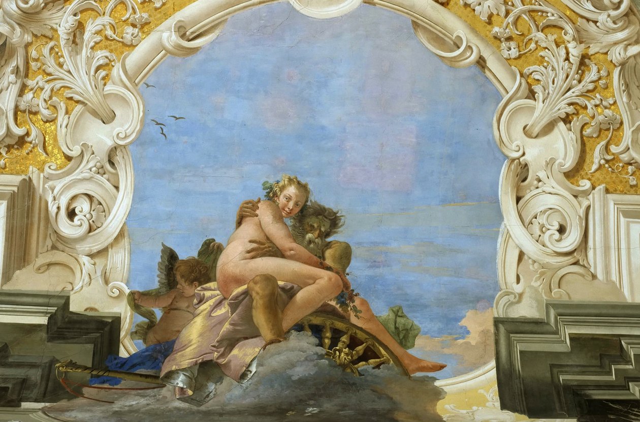 Time Abducts Beauty Pluto Abducting Persephone, ca 1746 by Giambattista Tiepolo