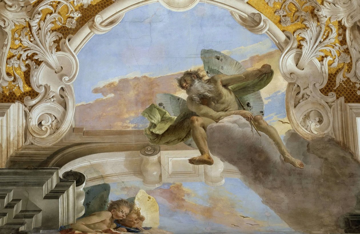 Wind Gods by Giambattista Tiepolo