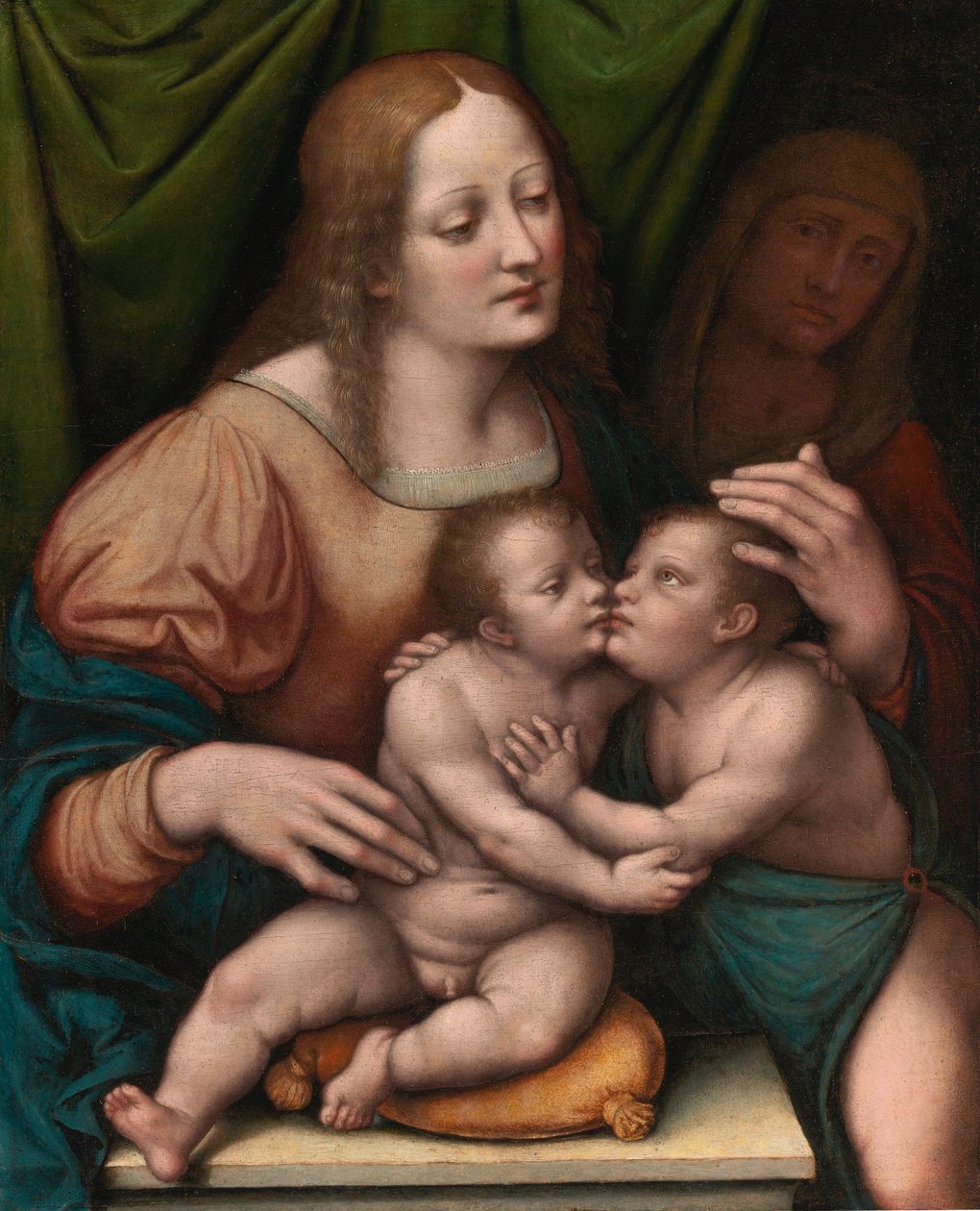 Madonna and Child with Young Saint John the Baptist and Saint Elisabeth by Giampietrino