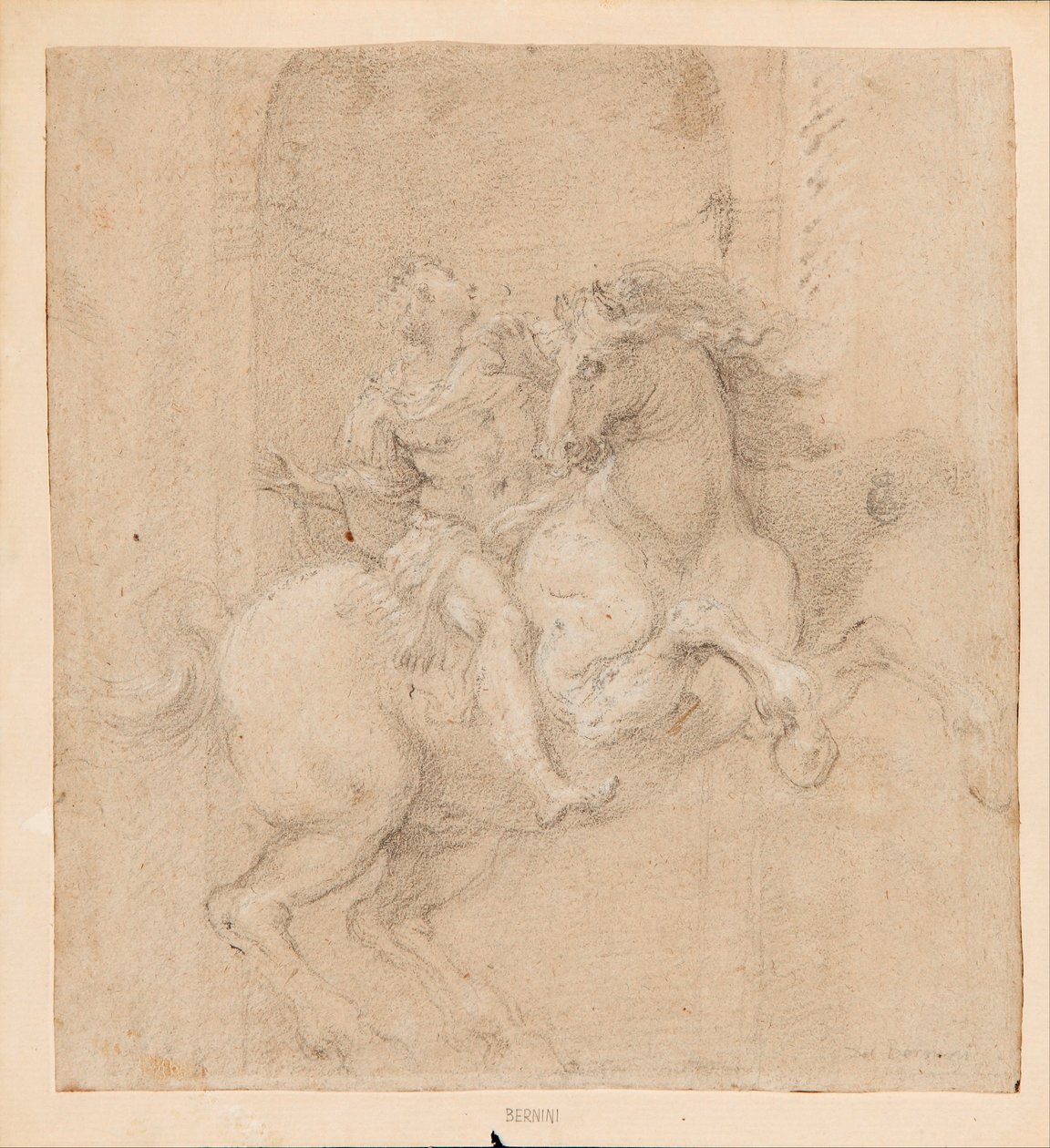 The Emperor Constantine on Horseback by Gian Lorenzo Bernini