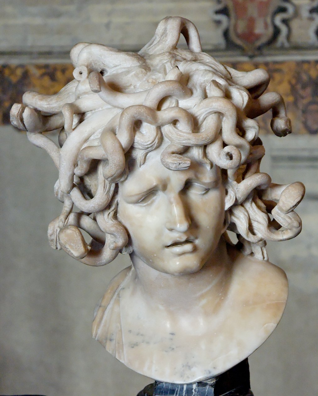 Head of Medusa by Gian Lorenzo Bernini