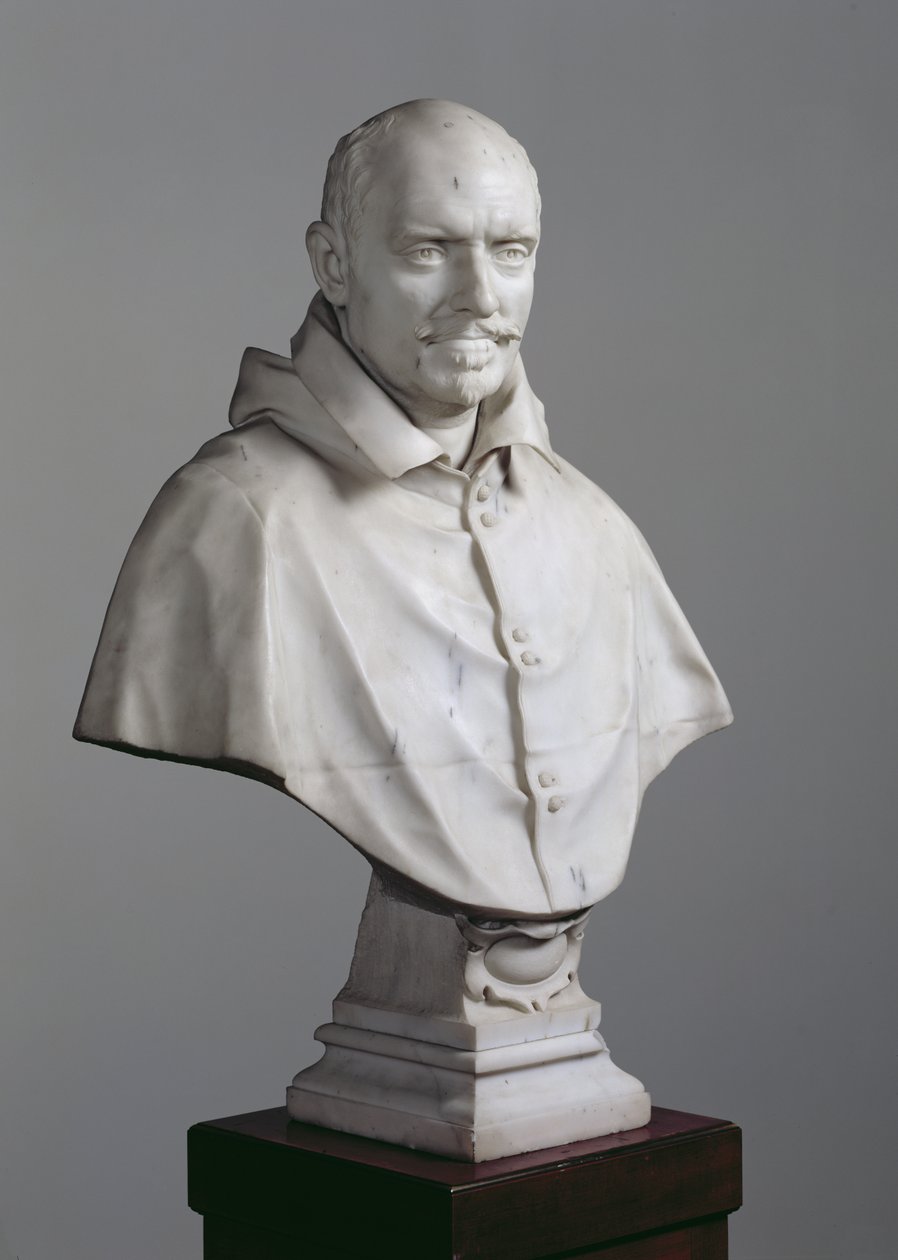 Portrait of Alessandro Damasceni-Peretti-Montalto by Gian Lorenzo Bernini