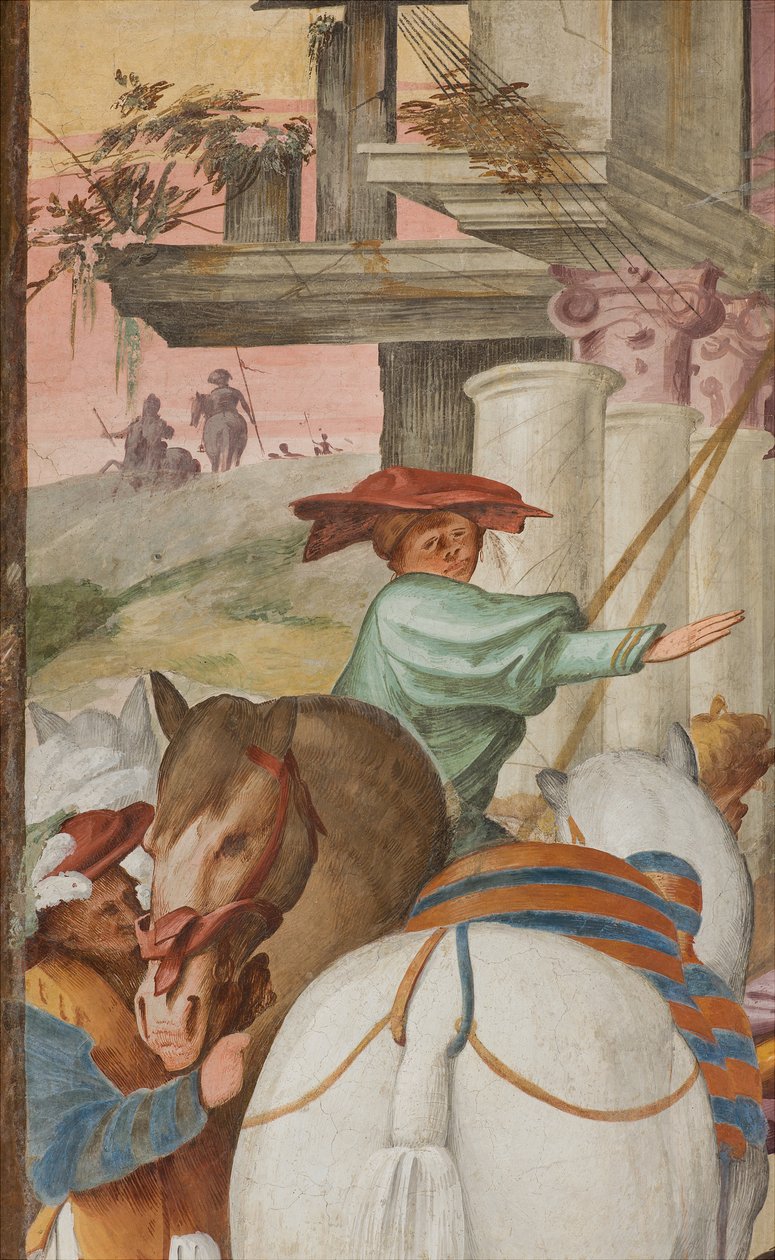 Central Nave, Fifth North Span, Adoration of the Magi, Gian Francesco Bembo by Gian Francesco Bembo