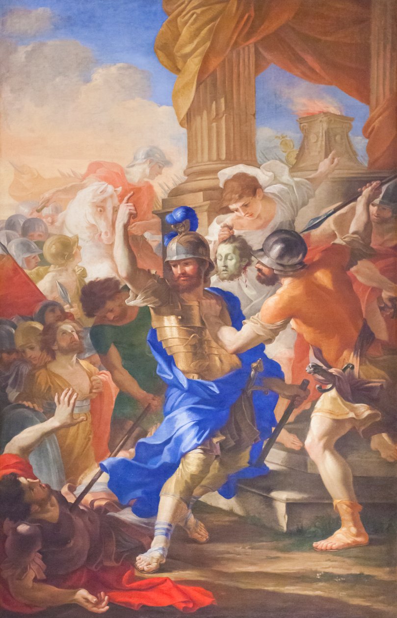 Martyrdom of Saint Maurice by Gian Lorenzo & Pellegrini Carlo (1605-45) Bernini