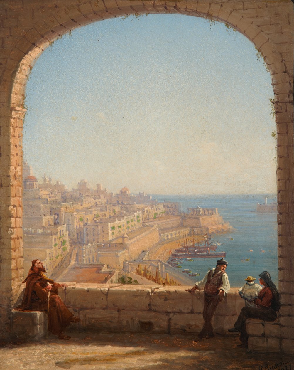Fort St Elmo, Valletta by Giancinto Gianni