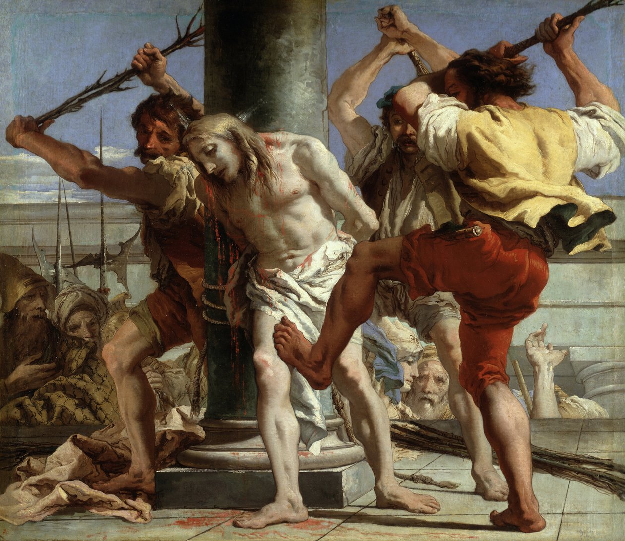 Christ at the Column by Giandomenico Tiepolo