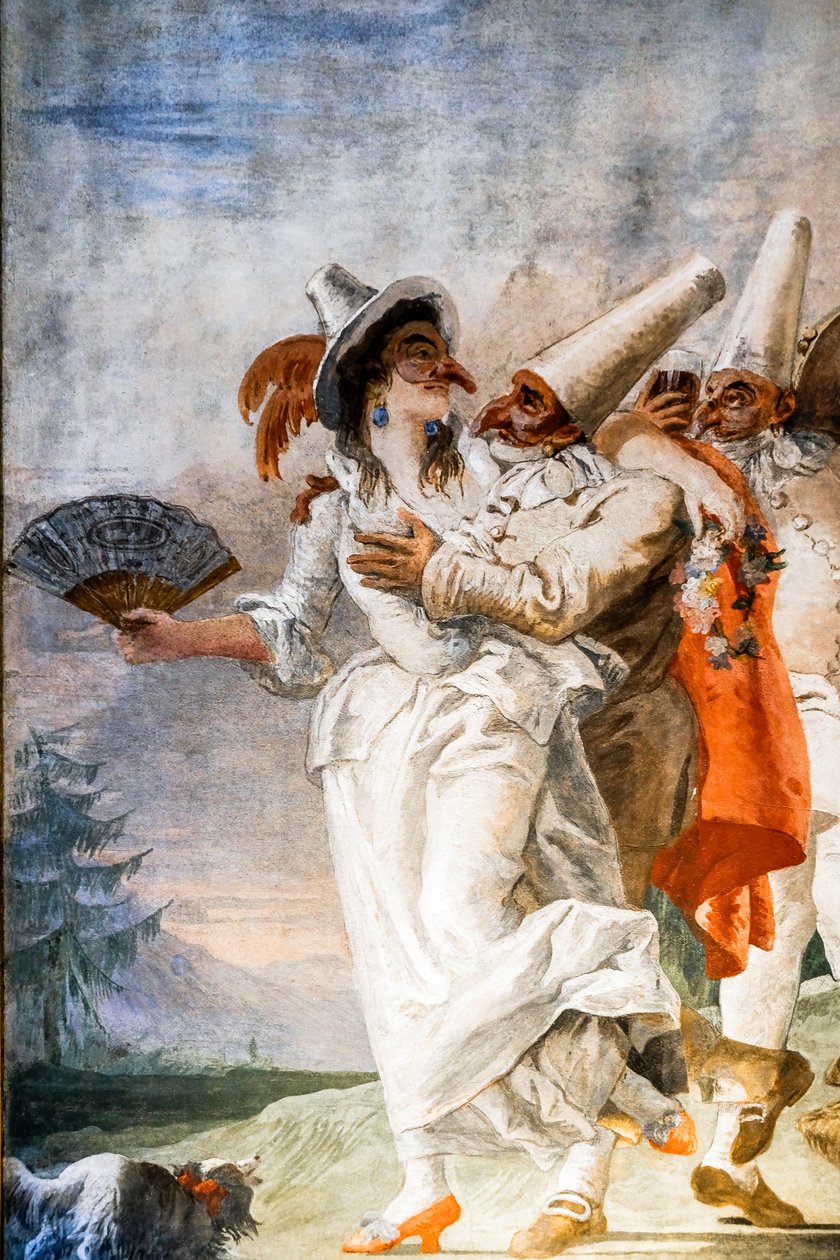 The Lovers Punch by Giandomenico (1727-1804) Tiepolo
