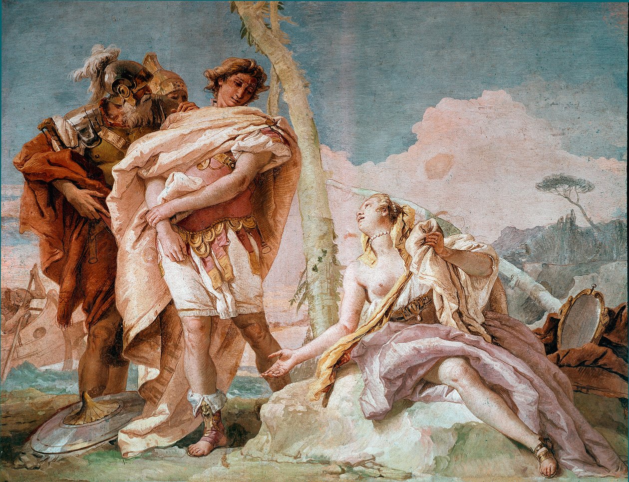 Renaud Abandons Armide by Giovanni Domenico Tiepolo