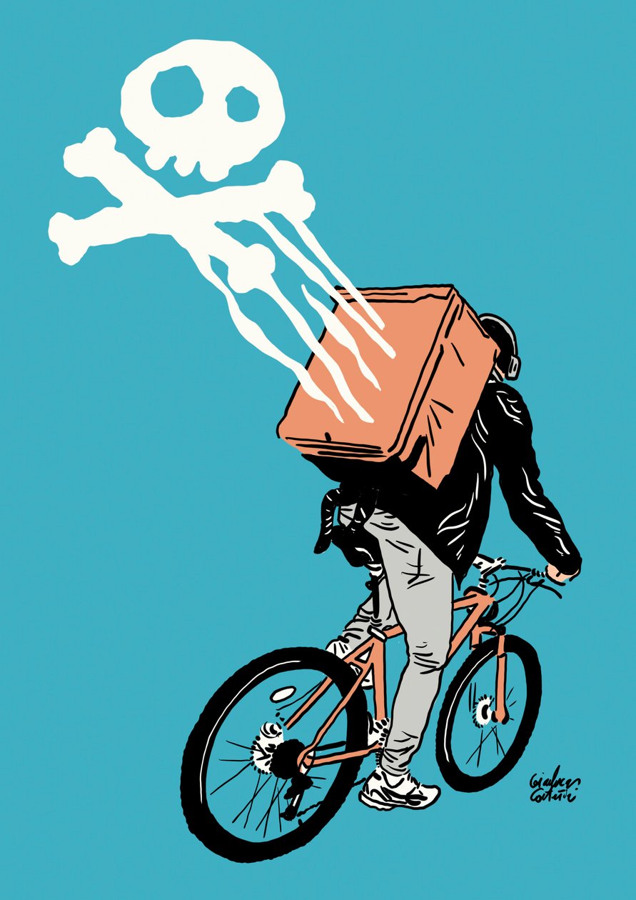 Delivery, 2023 by Gianluca Costantini
