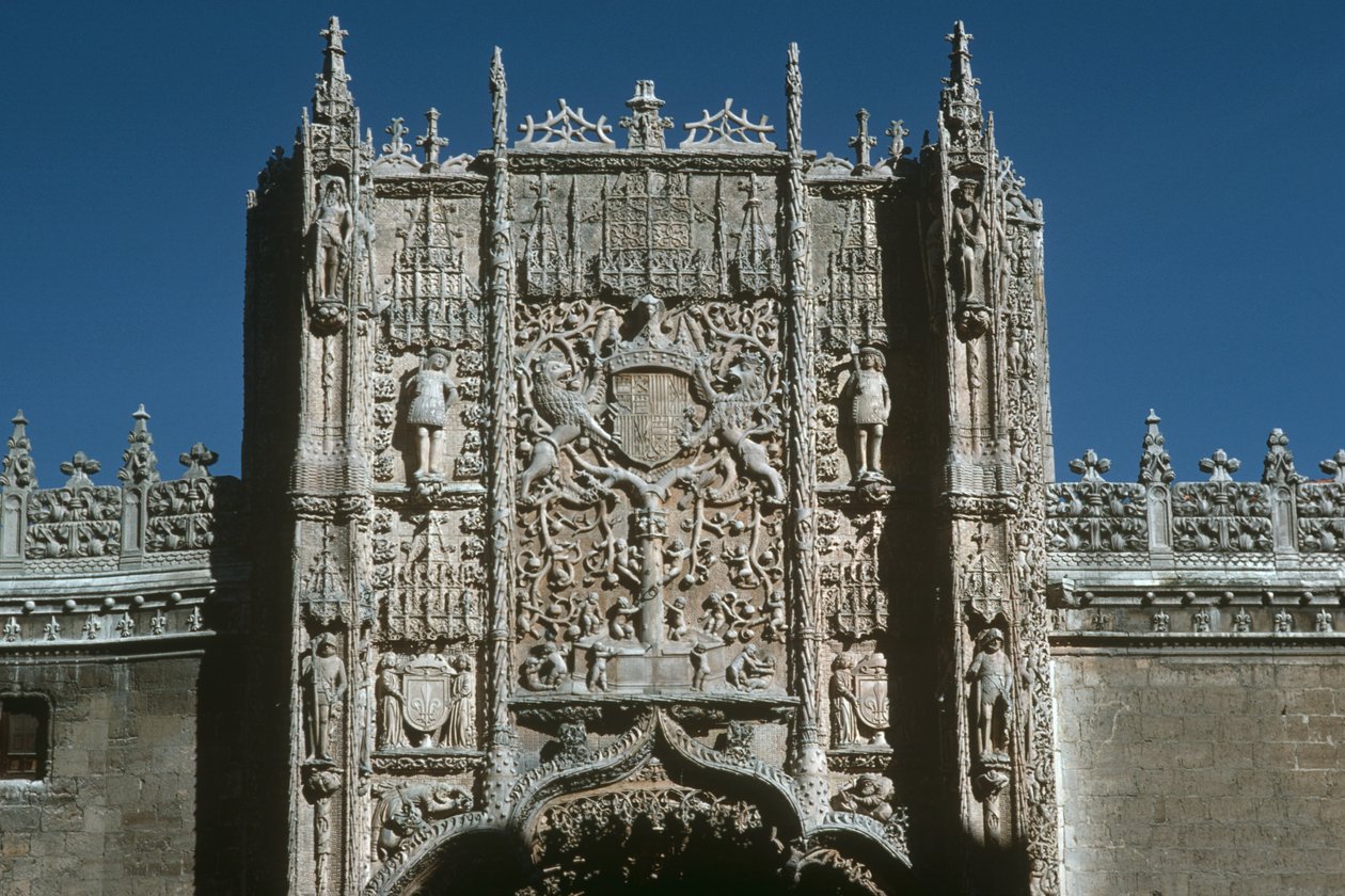 Entrance Facade (Museo Nacional de Escultura Religiosa) by Gil de Siloe