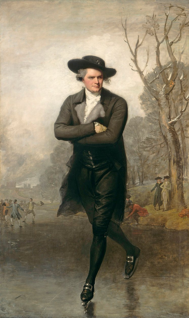 The Skater (Portrait of William Grant), 1782 by Gilbert Stuart