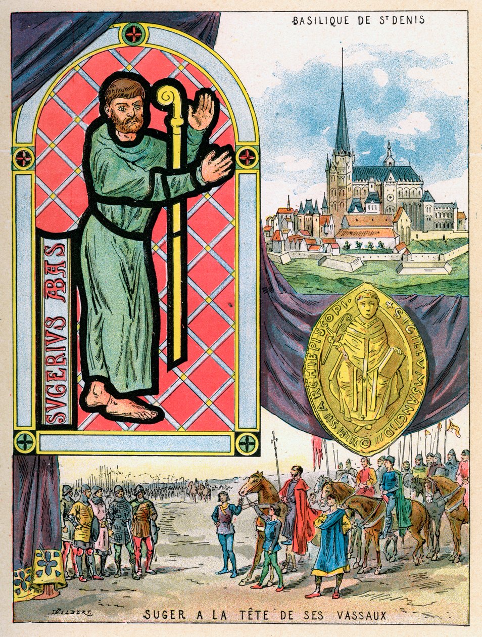 Abbot Suger, French abbot-statesmen by Gilbert
