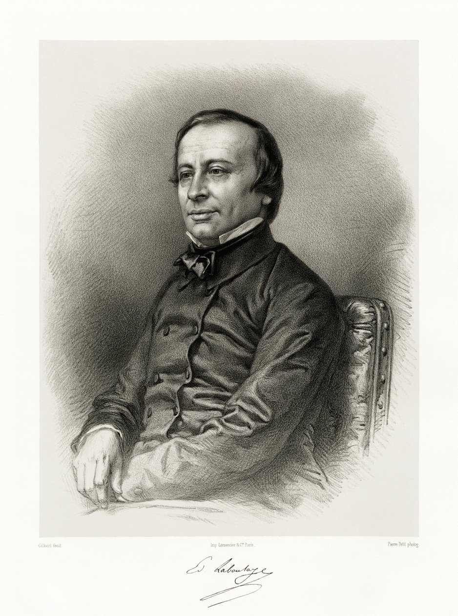Édouard René Lefebvre de Laboulaye, 1865-66 by Gilbert