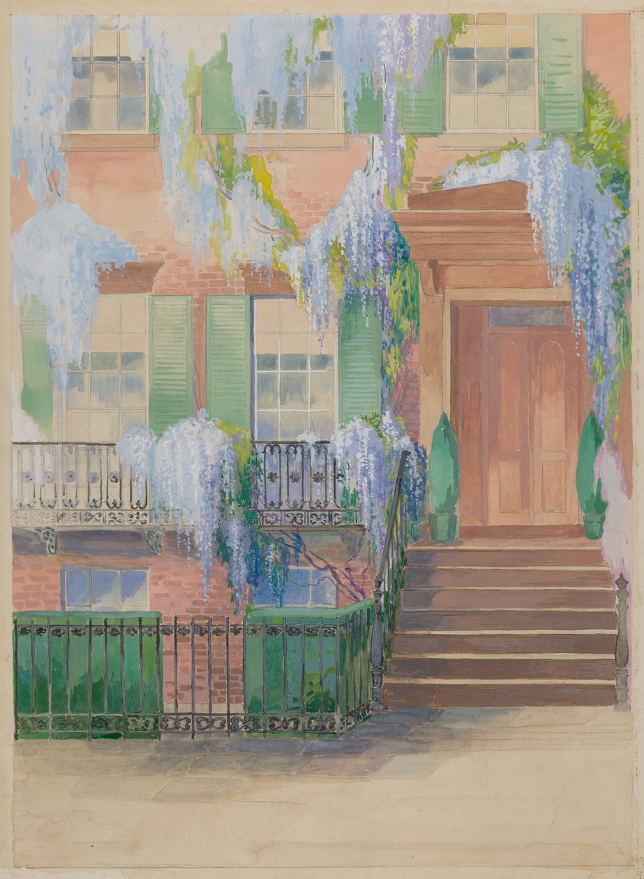 City Garden, c. 1936 by Gilbert Sackerman