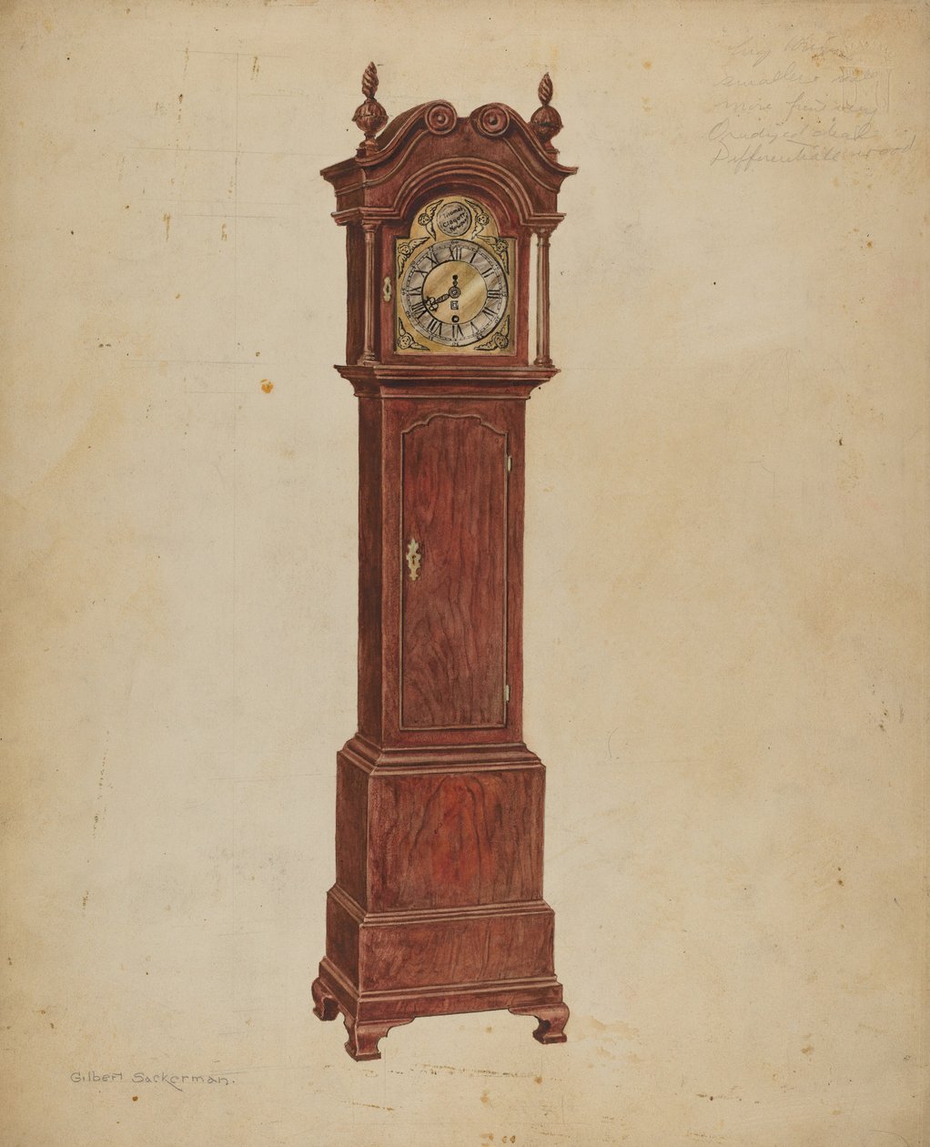 Clock by Gilbert Sackerman