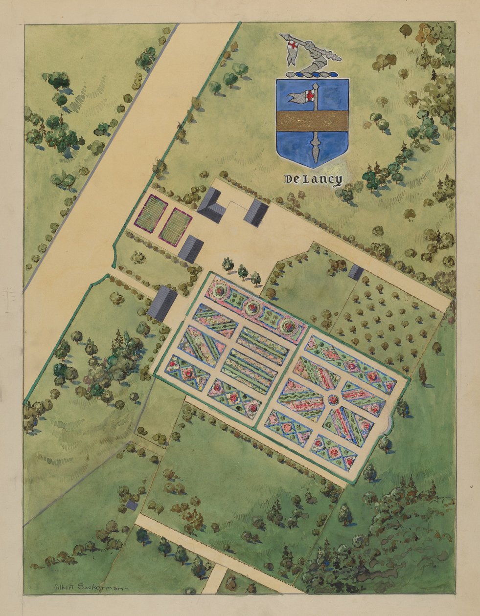 J. Delancey Estate by Gilbert Sackerman