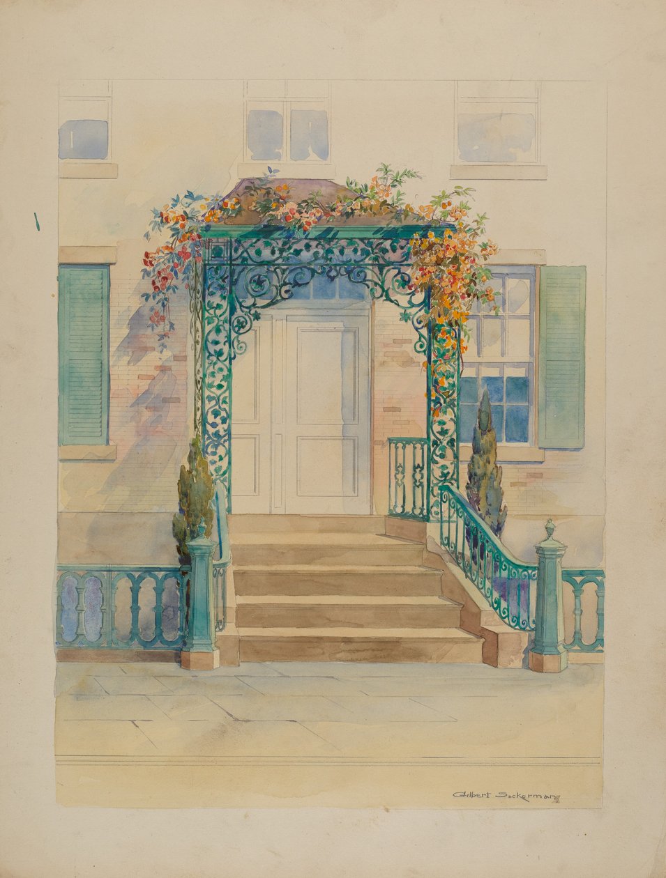 Ornamental Iron, c. 1936 by Gilbert Sackerman