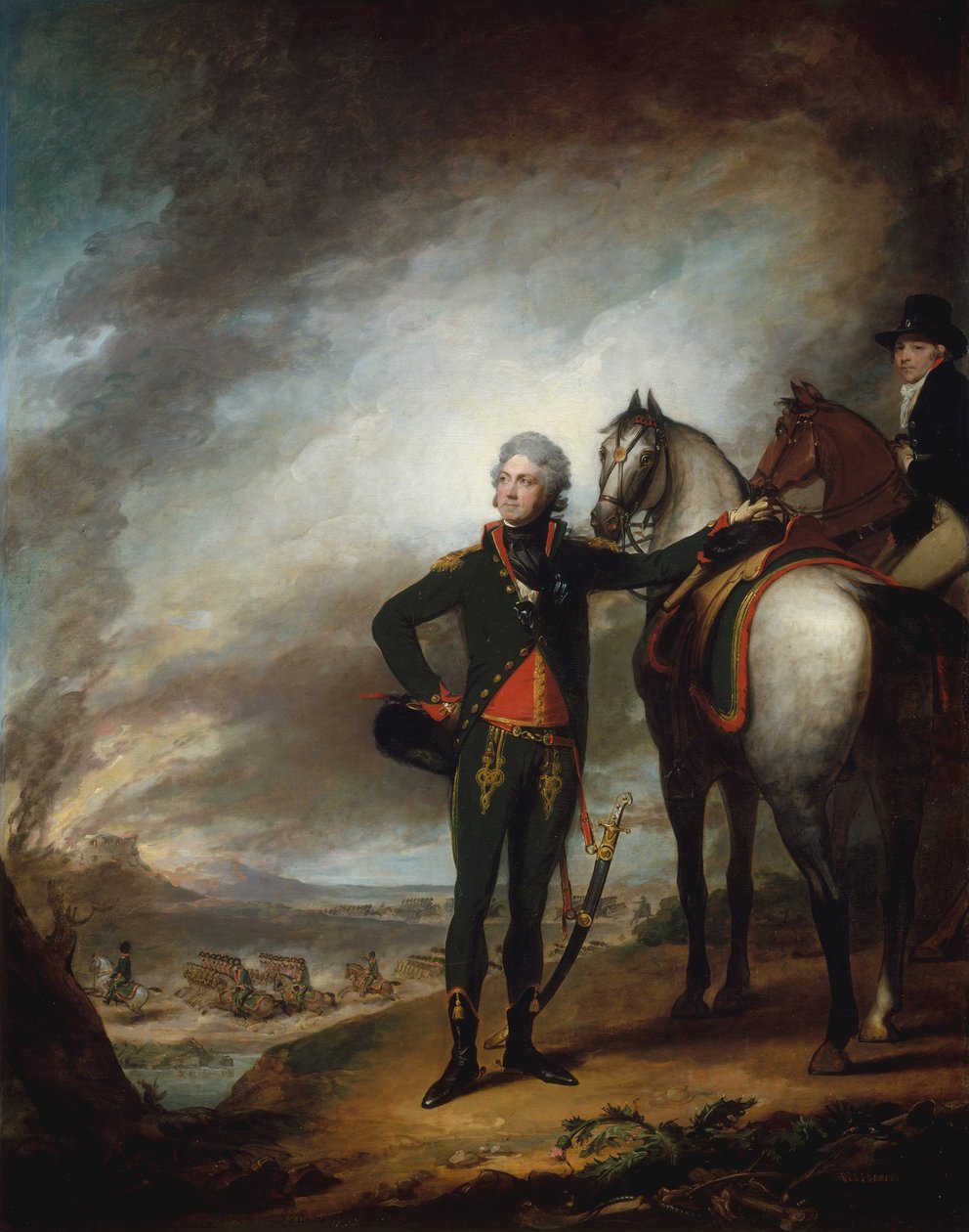 Louis-Marie, Vicomte de Noailles by Gilbert Stuart