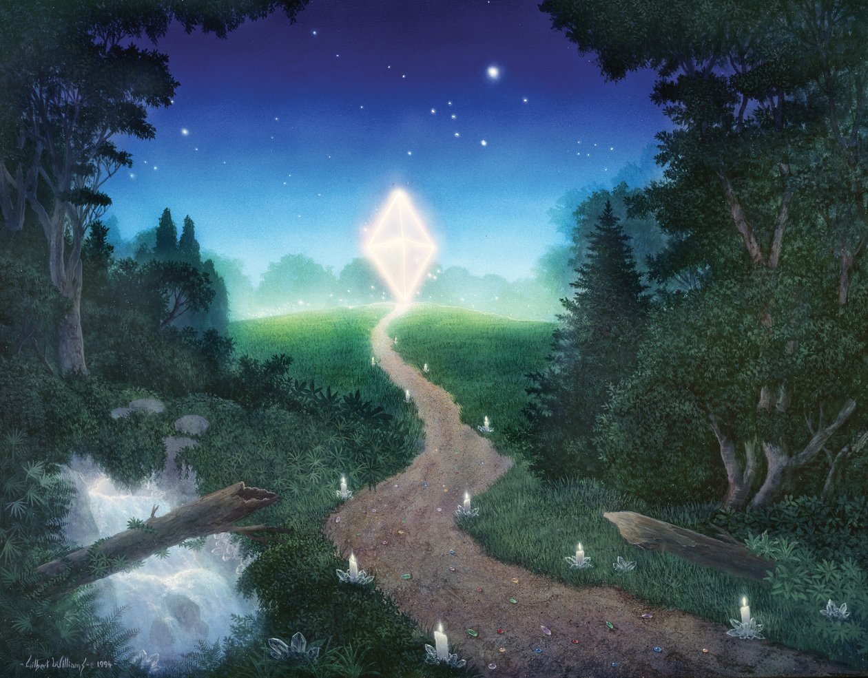Diamond Path by Gilbert Williams: Buy fine art print