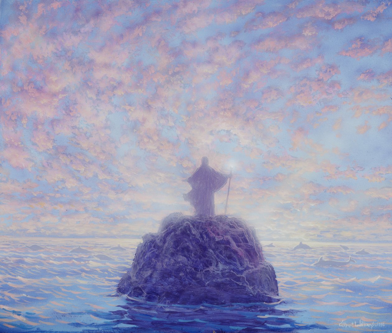 Dolphin Dawn by Gilbert Williams