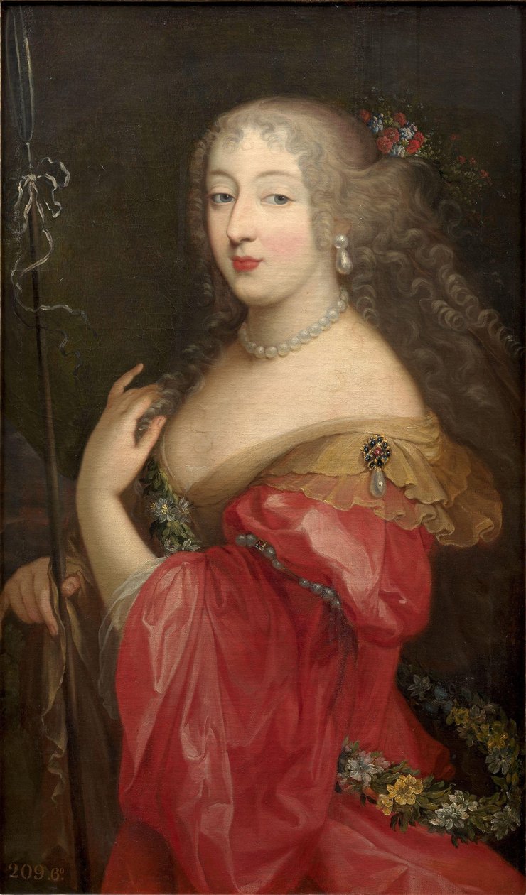 La Grande Mademoiselle as a Shepherdess by Gilbert de Seve