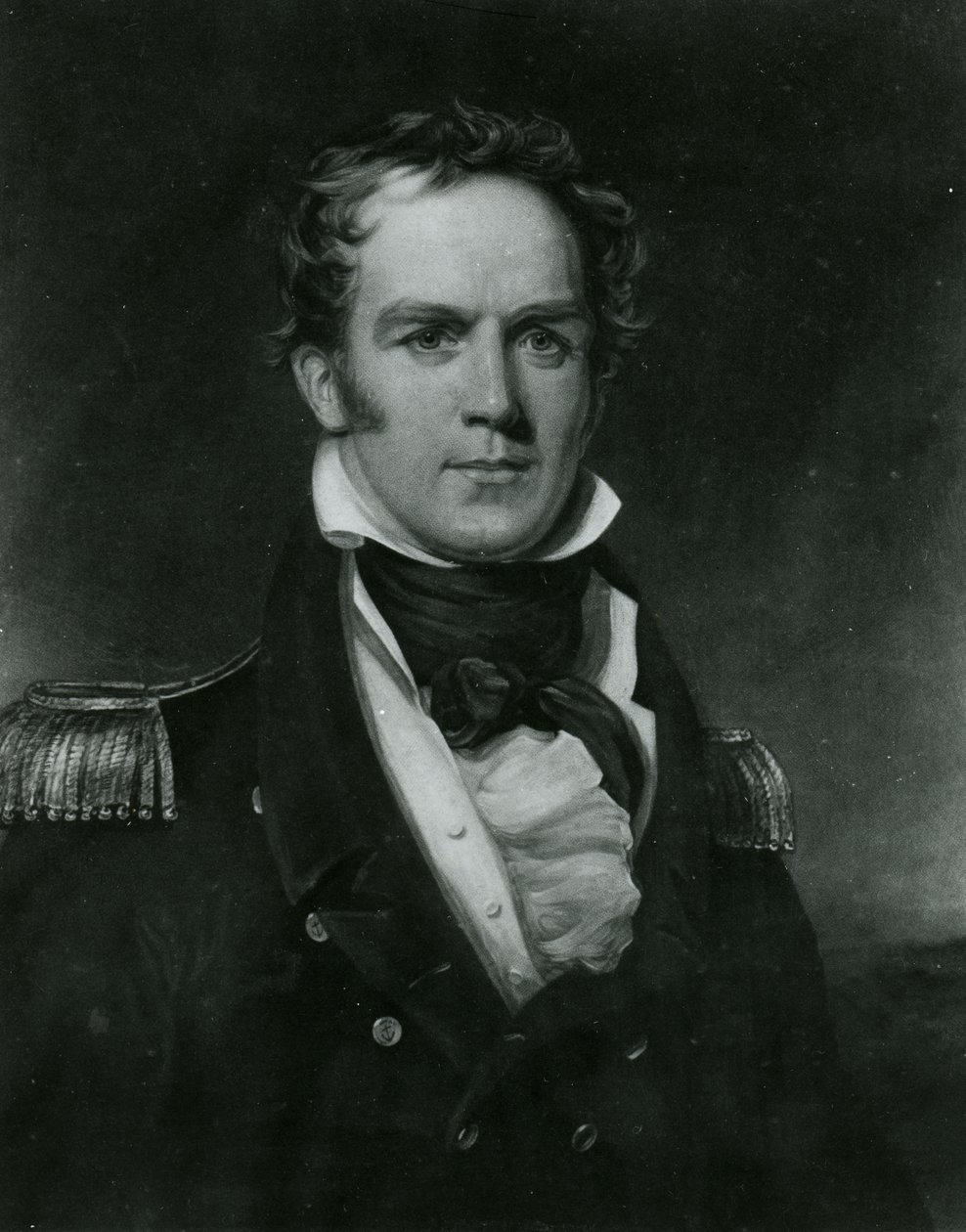 Captain Hugh Clapperton, engraved by Thomas Lupton by Gildon Manton