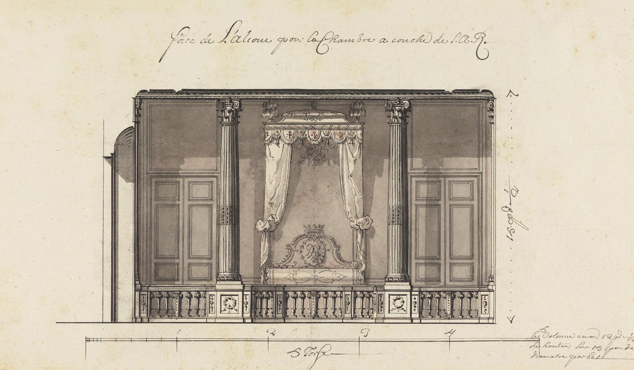 Bed Alcove for the Duc d