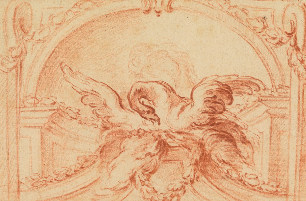 Design for Architectural Motif by Gilles Marie Oppenord