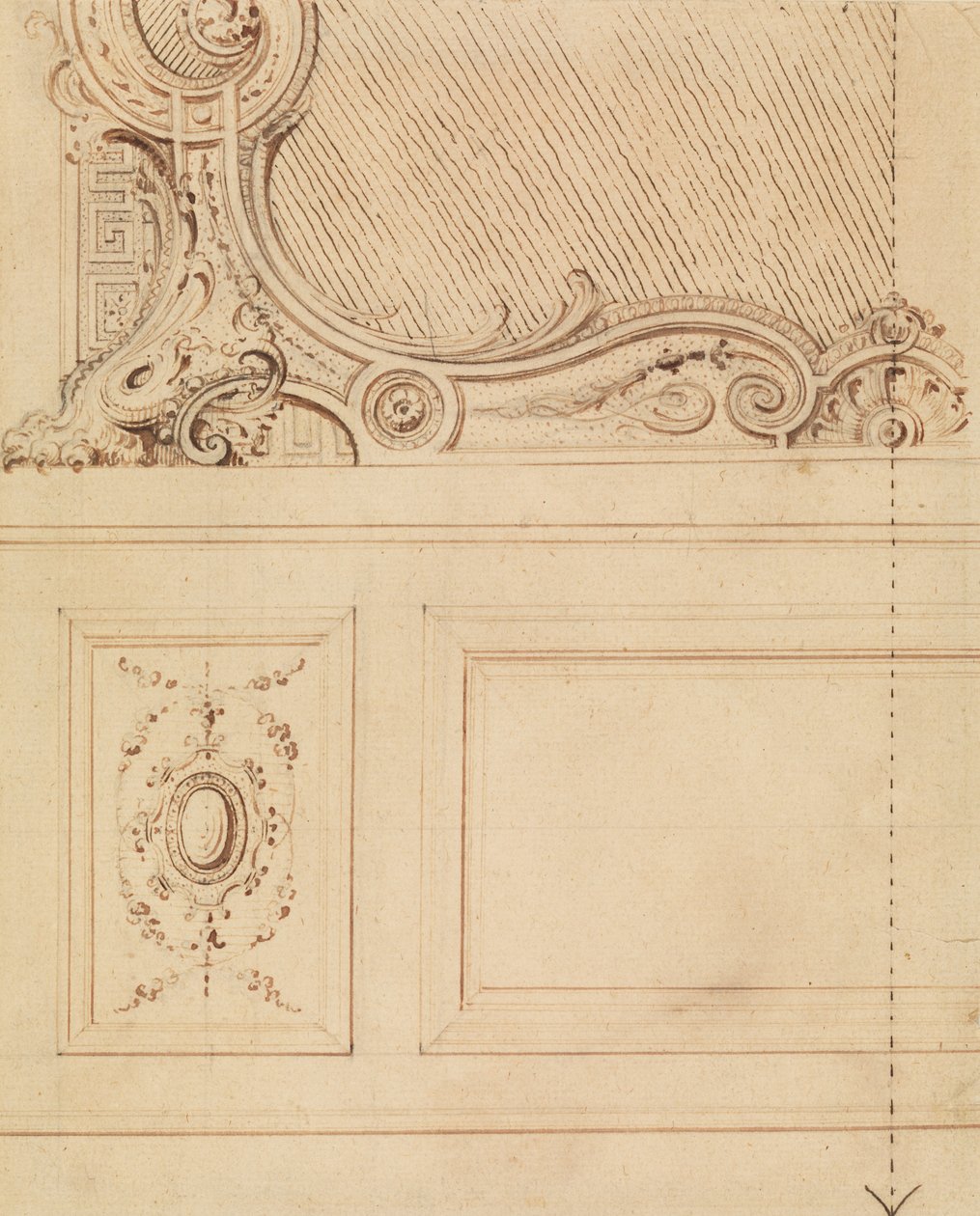 Design for the Lower Portion of a Wall Panel by Gilles Marie Oppenord