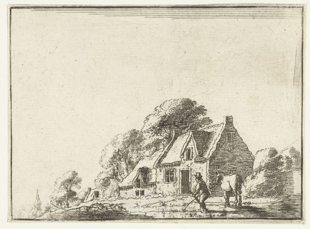 Landscape with a Farmhouse by Gilles Neyts