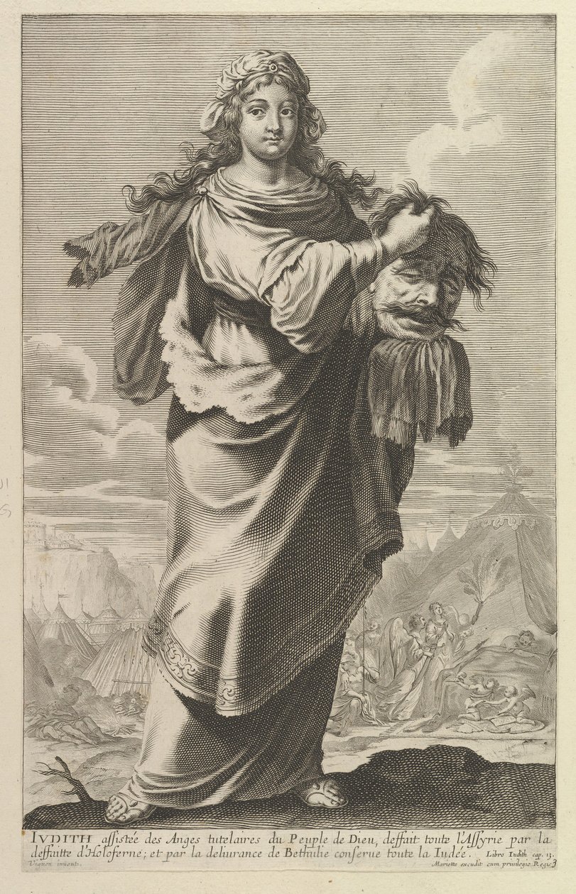 Judith, 1647 by Gilles Rousselet and Abraham Bosse