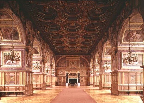 The Ballroom, or Gallery of Henri II by Gilles and Delorme Le Breton