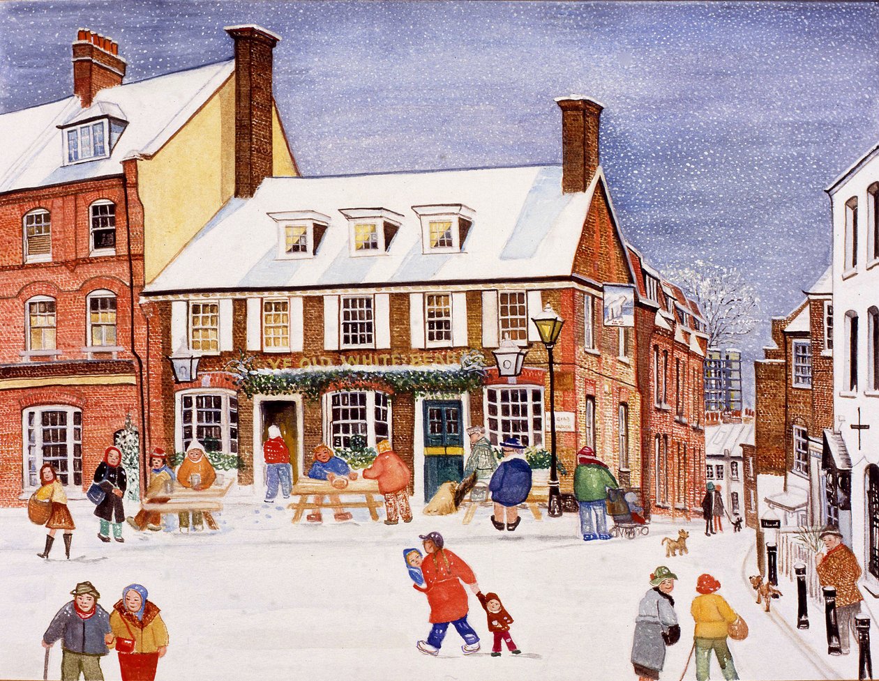 The White Bear, Hampstead by Gillian Lawson