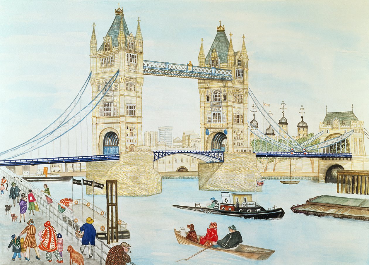 Tower Bridge, London by Gillian Lawson
